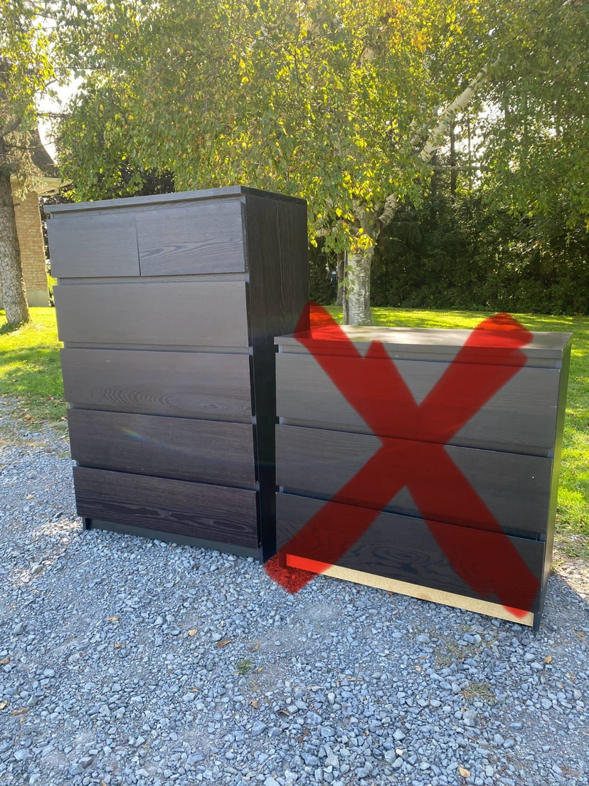 IKEA MALM Tall Dresser  (CAN DELIVER) - photo 3