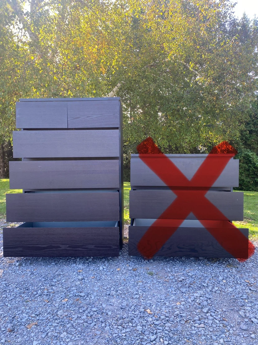 IKEA MALM Tall Dresser  (CAN DELIVER) - photo 5