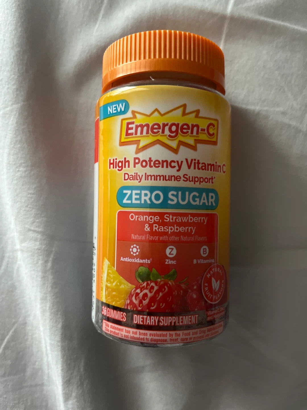 🏈 EXPIRED Emergen-C Zero Sugar Gummies