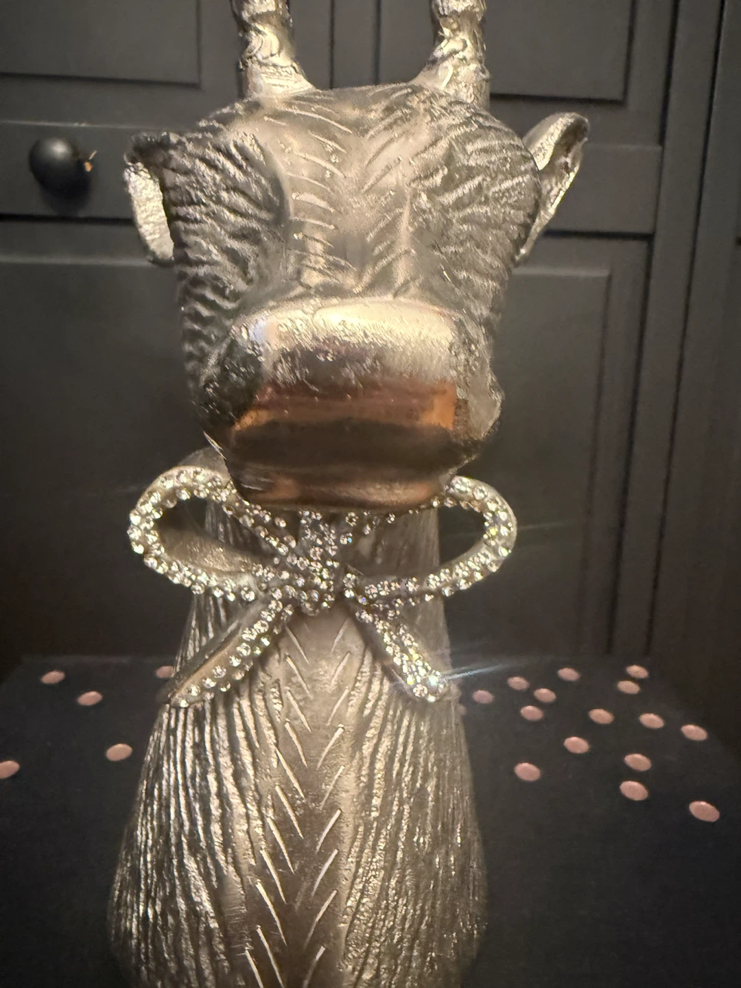 Silver Reindeer Candelabra - photo 2
