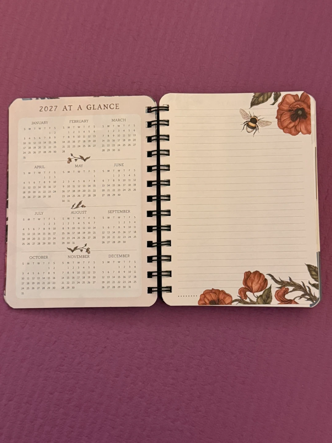 NEW✨🏈2027 Woodland Wardens Weekly Planner - photo 3
