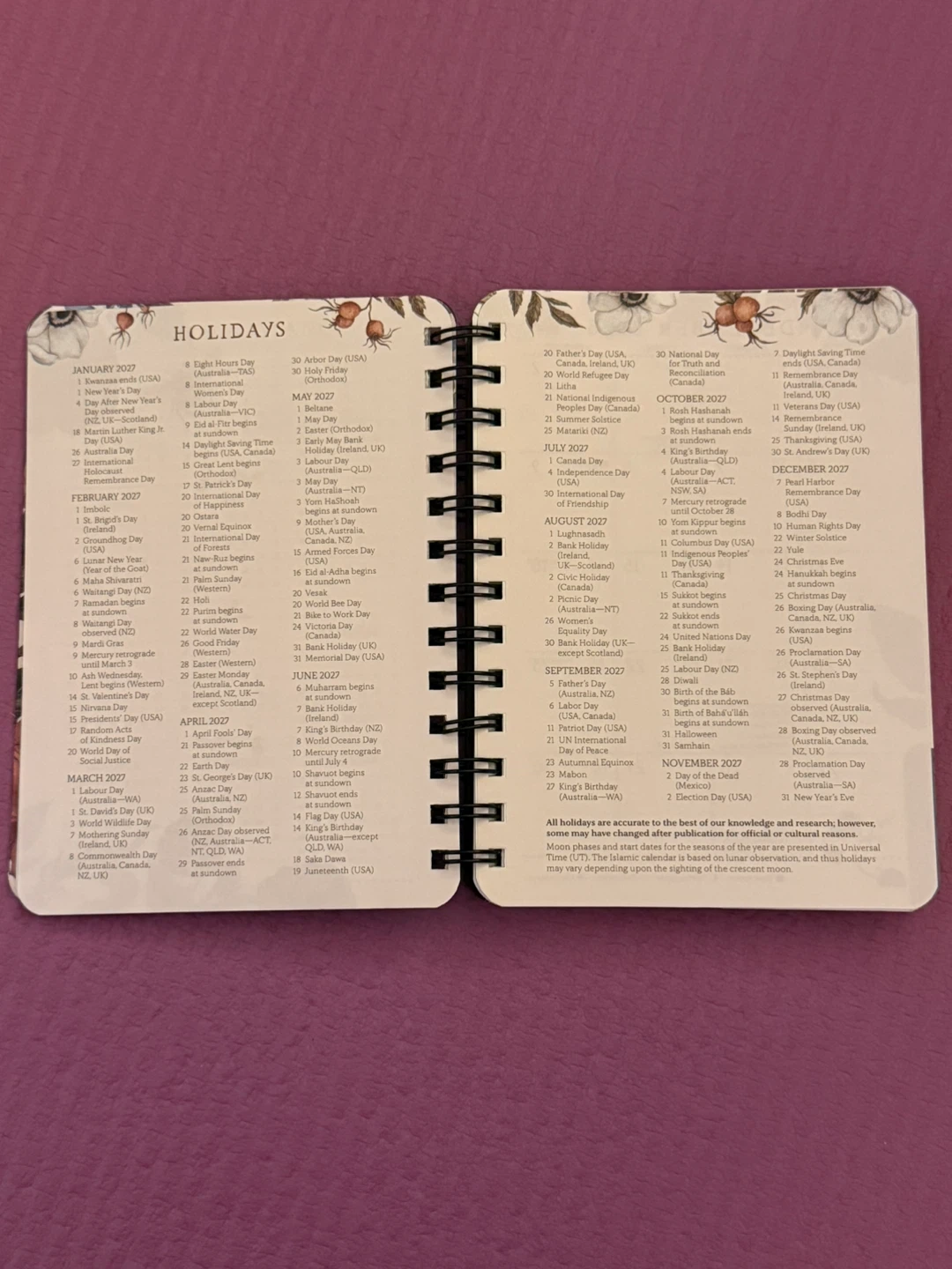 NEW✨🏈2027 Woodland Wardens Weekly Planner - photo 4