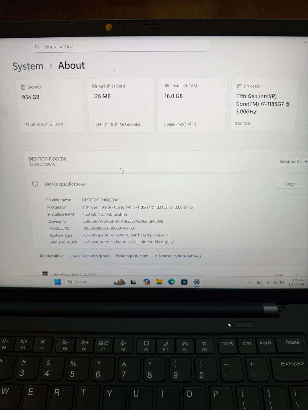 Lenovo Thinkpad X1 Gen 10 16GB RAM 1TB SSD Fully Functional - photo 2
