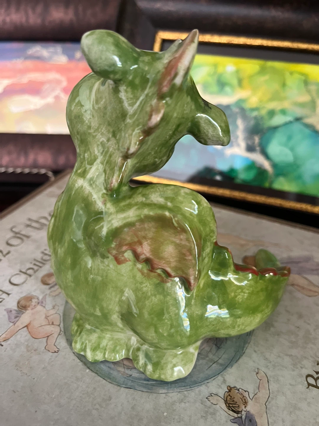 Ceramic Dragon Figurine - photo 3