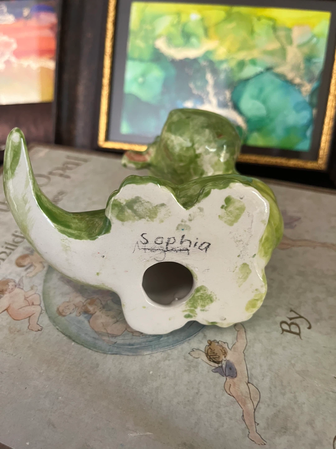 Ceramic Dragon Figurine - photo 5