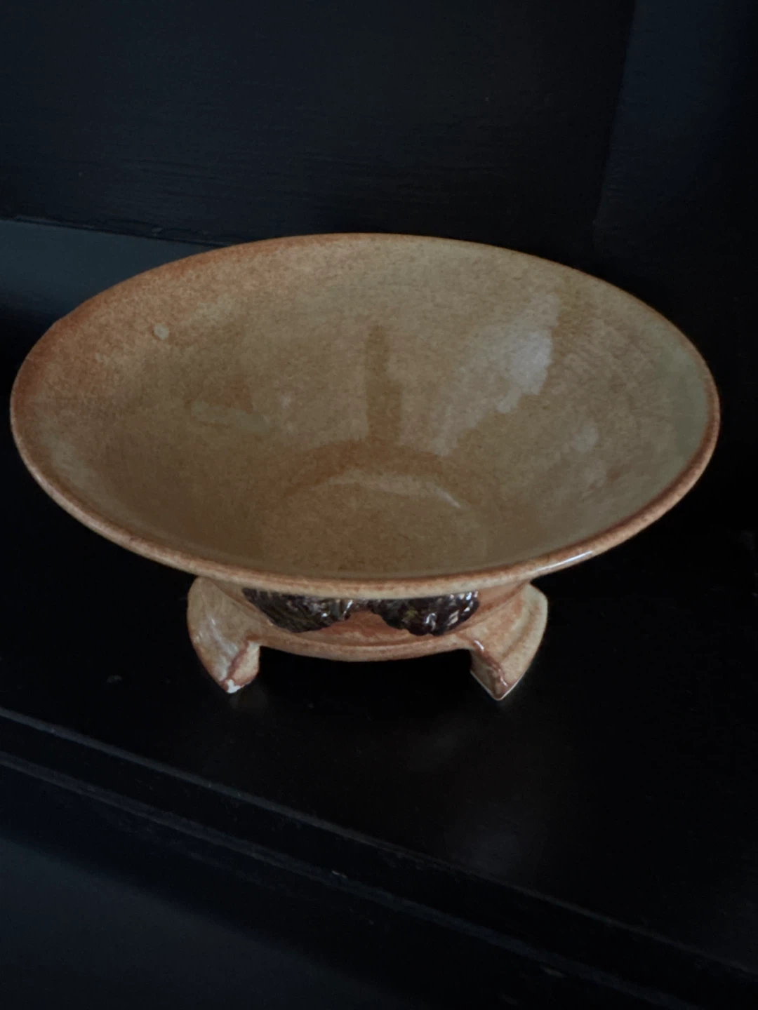 Handcrafted Ceramic Pedestal Bowl - photo 2