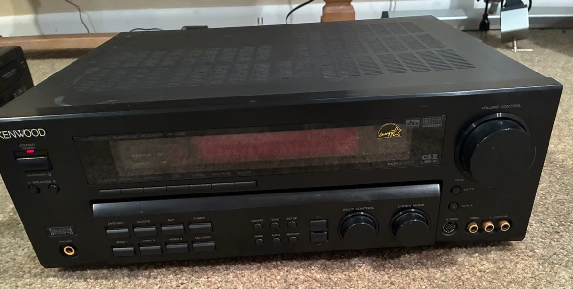 🏈 Kenwood VR-6050 Audio-Video Surround Receiver