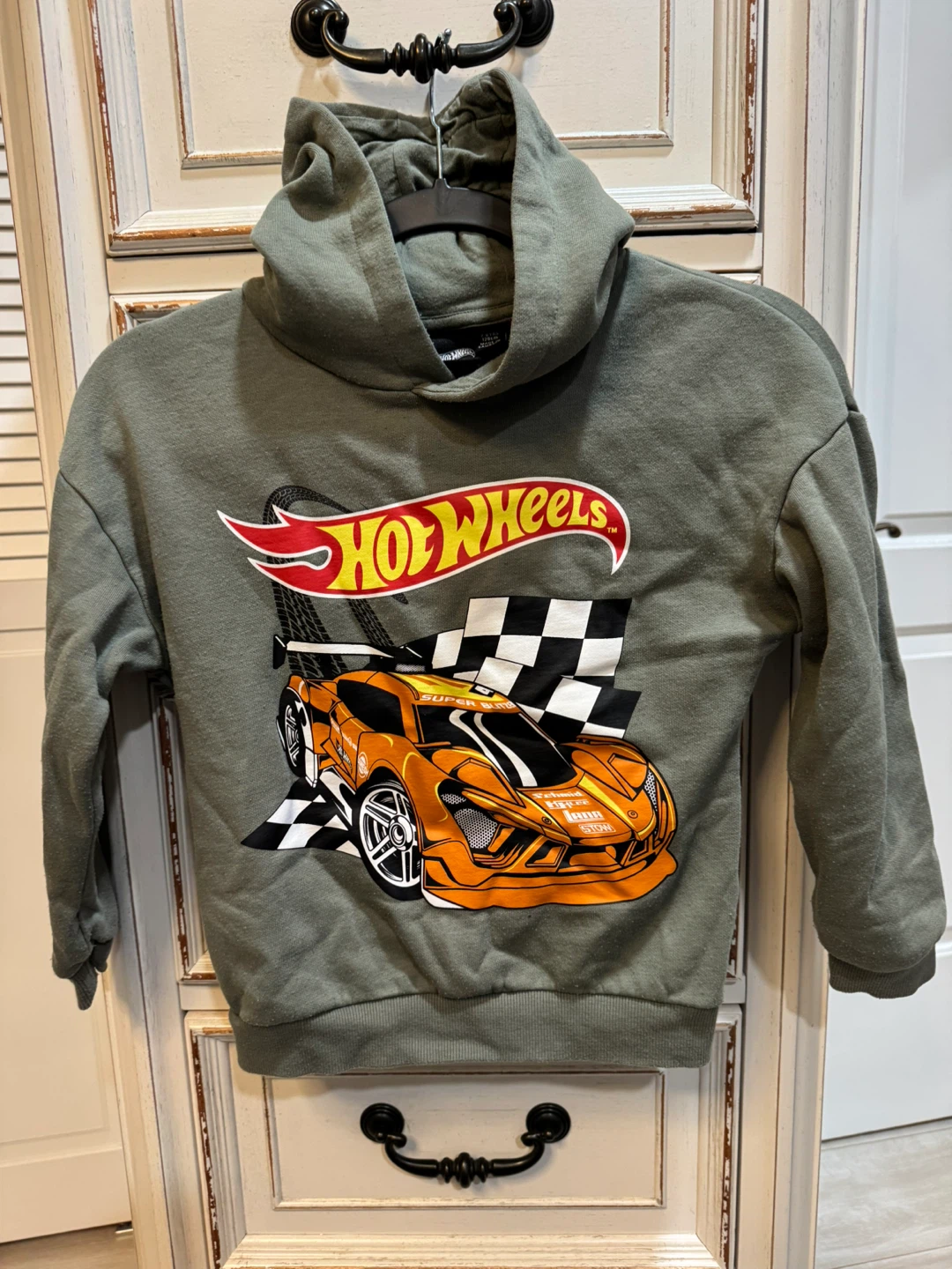 Hot Wheels Olive Green Hoodie - photo 2