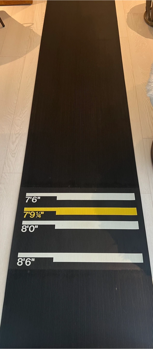 Dartboard and Cabinet Set with Throw Line Mat - photo 3