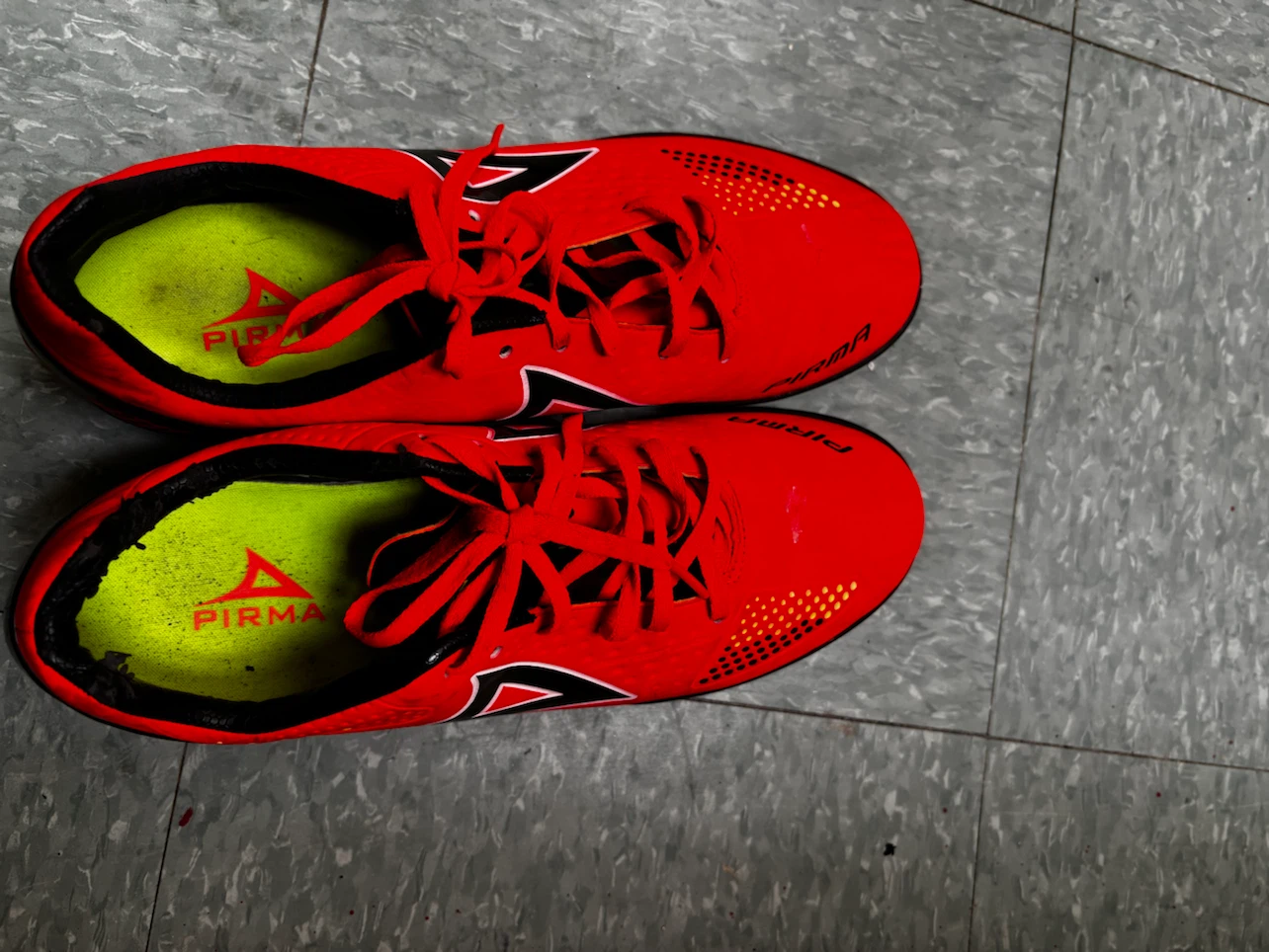 Pirma Red Soccer Cleats Size 10.5 - photo 3