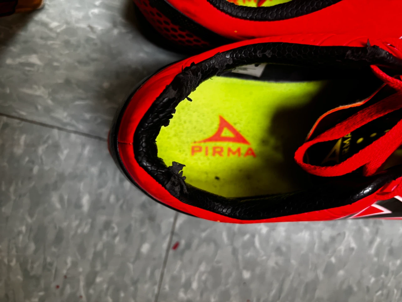 Pirma Red Soccer Cleats Size 10.5 - photo 5