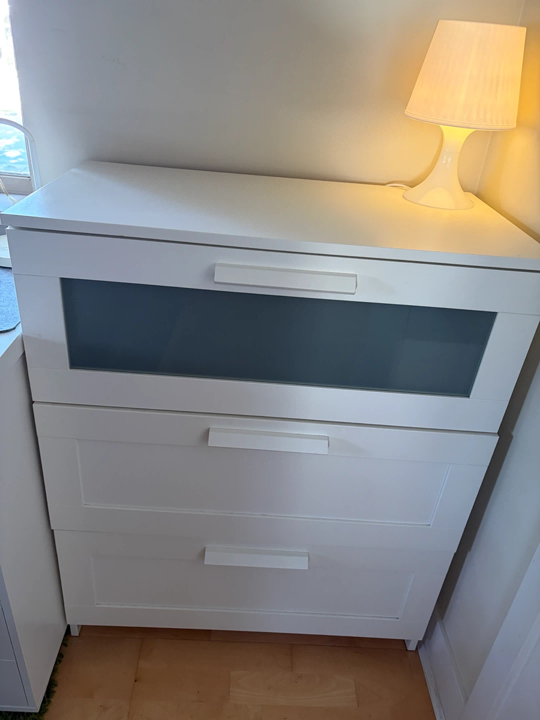 IKEA BRIMNES 3-Drawer Chest – White