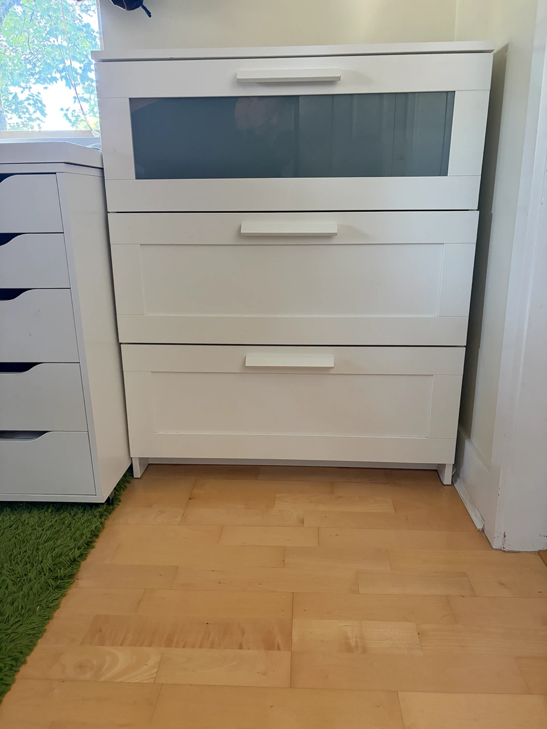 IKEA BRIMNES 3-Drawer Chest – White - photo 2