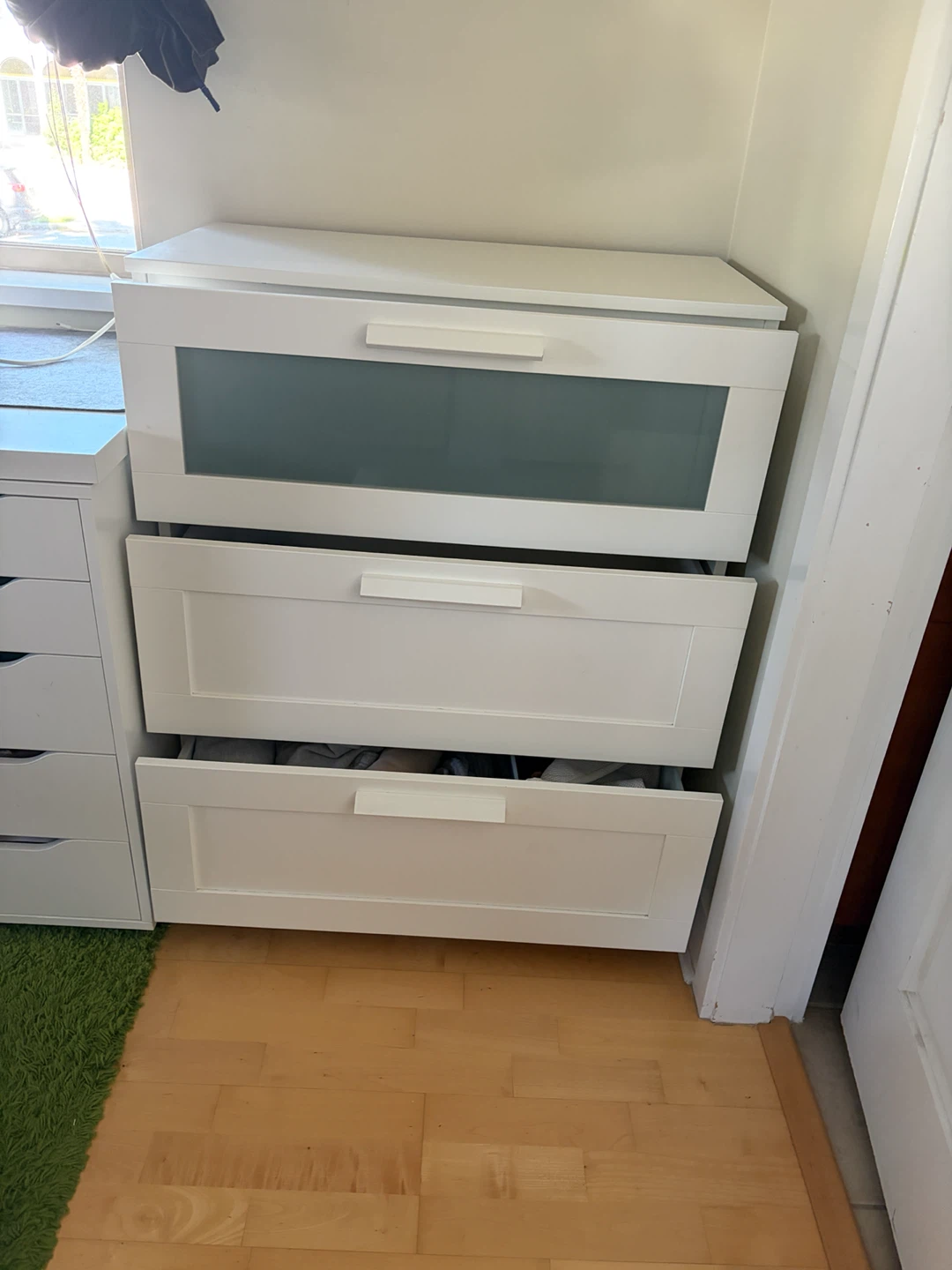 IKEA BRIMNES 3-Drawer Chest – White - photo 4