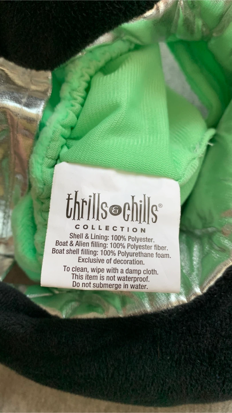 Thrills & Chills Alien UFO Pet Costume 🏈 - photo 3