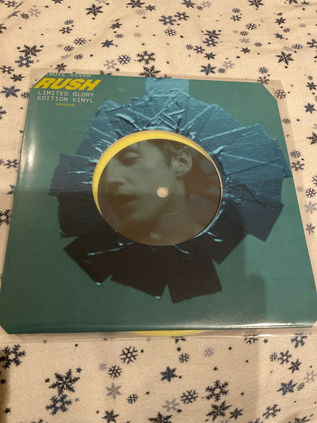 🏈 Troye Sivan Rush Limited Glory Edition Vinyl