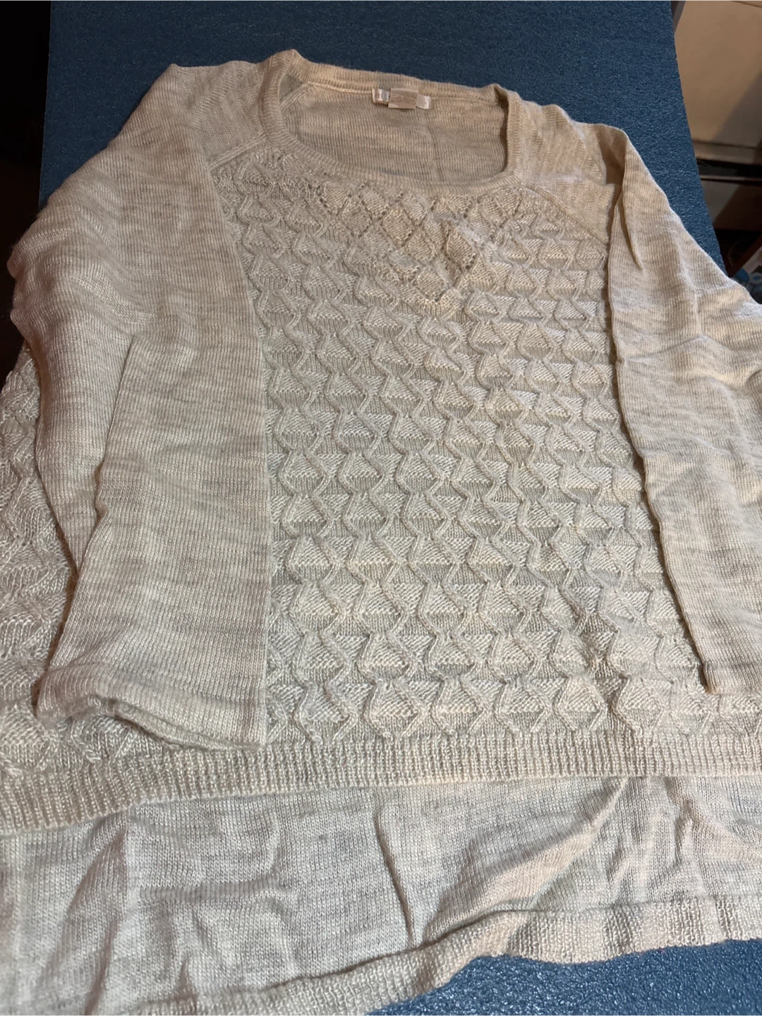 Design History Cream Sweater