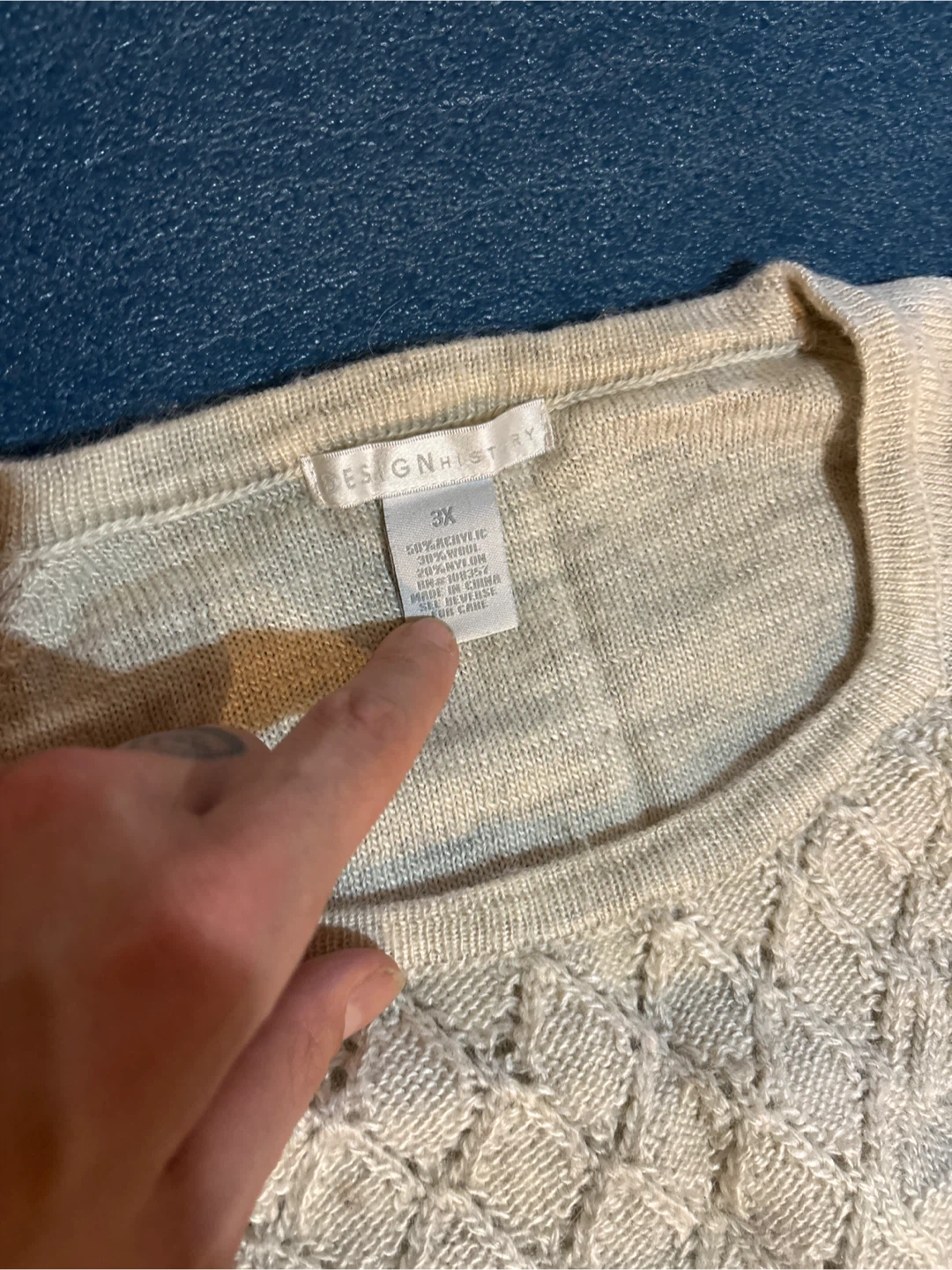 Design History Cream Sweater - photo 2