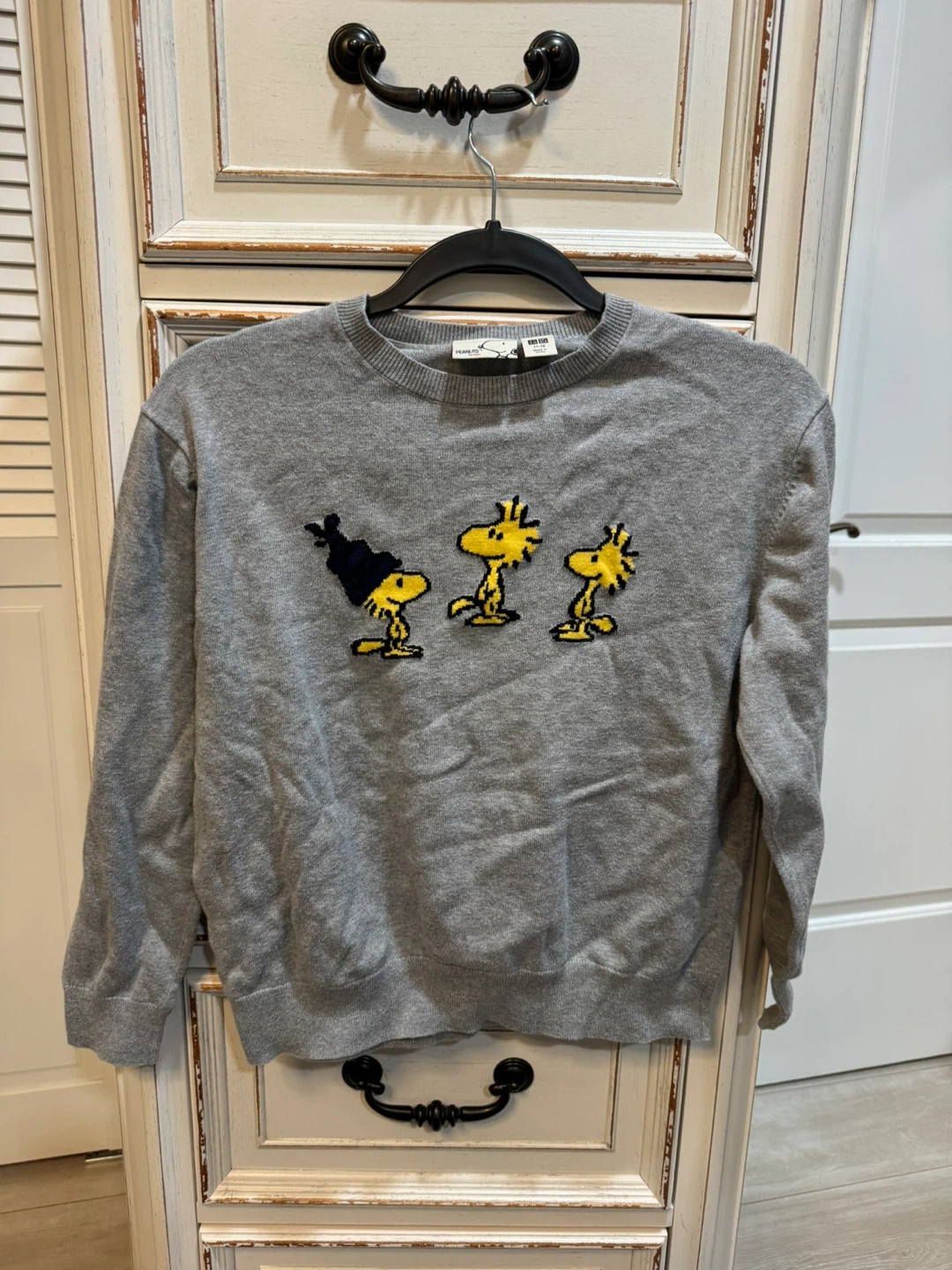 Uniqlo Peanuts Woodstock Sweater Gray - photo 2