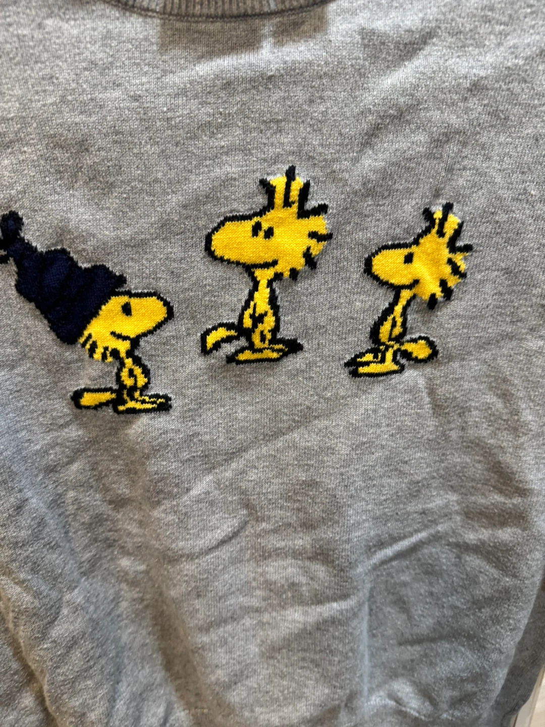 Uniqlo Peanuts Woodstock Sweater Gray - photo 5
