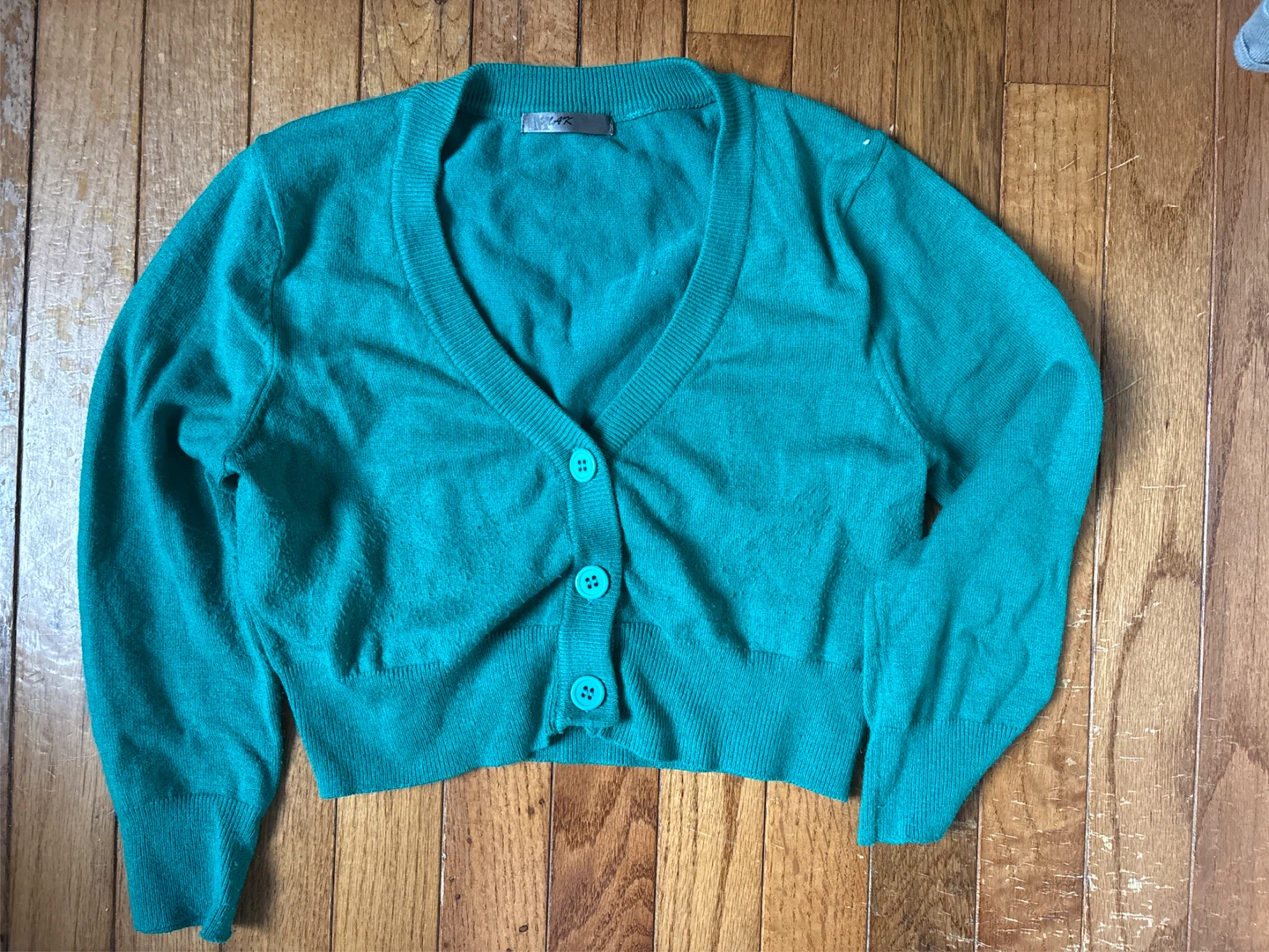 🏈 MAK Teal Cardigan/Bolero