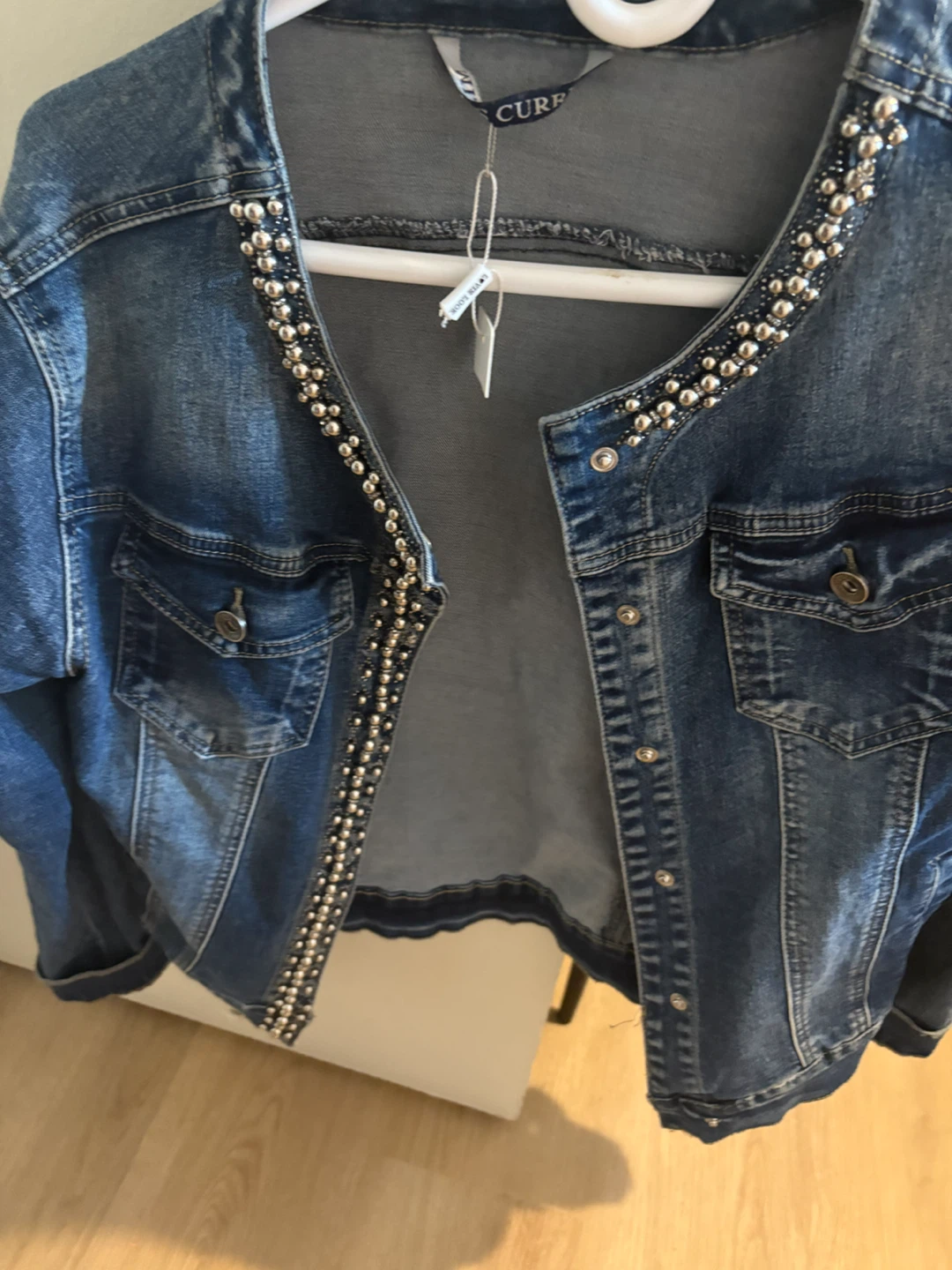Miss Curry Studded Denim Jacket - photo 2