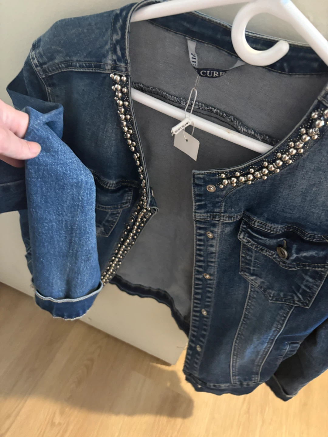 Miss Curry Studded Denim Jacket - photo 3