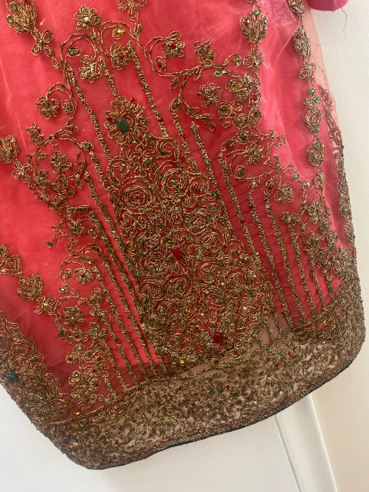 Dress /Uswah Embroidered Pink Tunic - photo 3