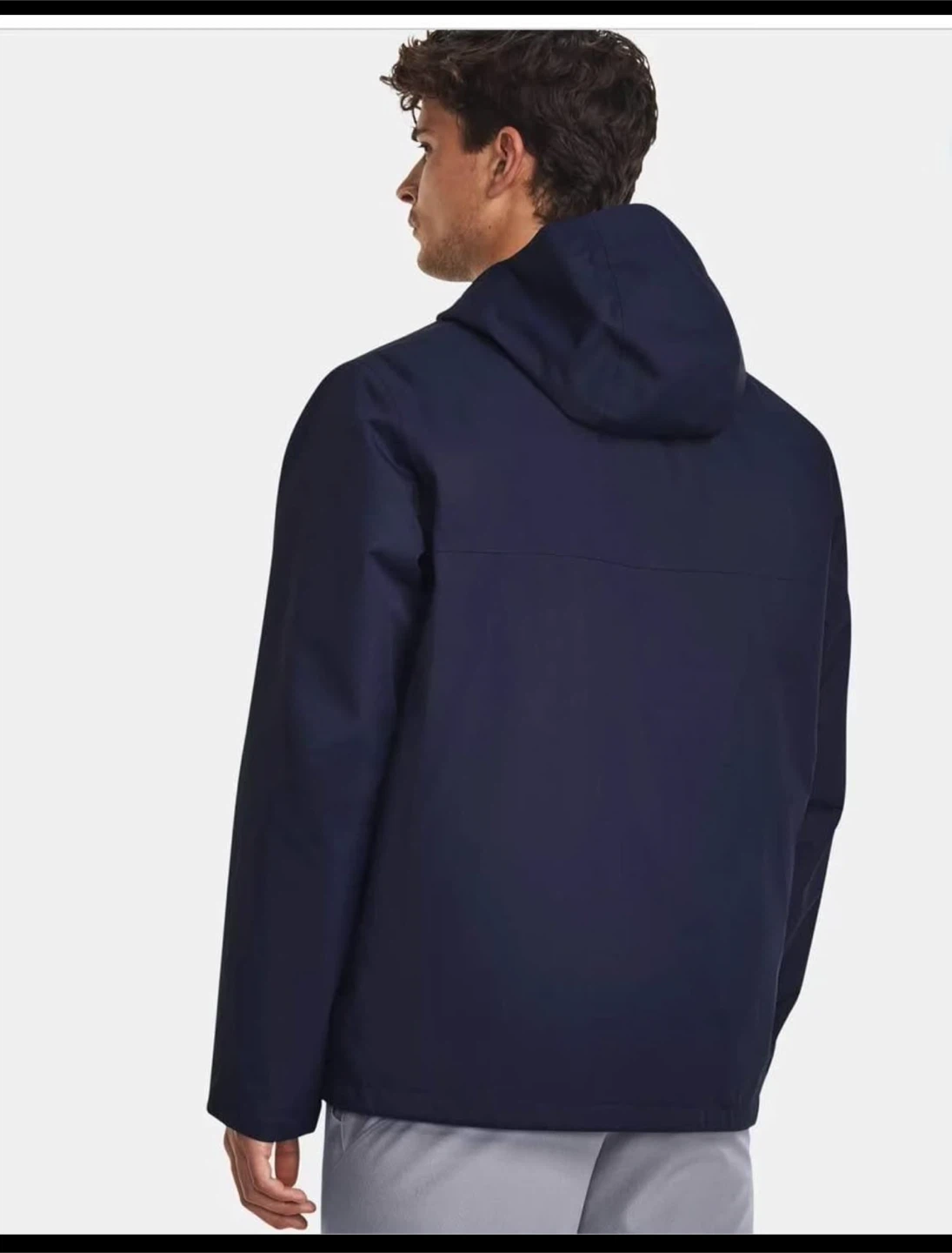 Under Armour Men's Navy Hooded Jacket - photo 5