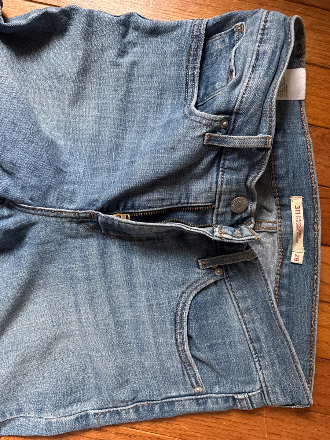 🏈 Levi's 311 Shaping Skinny Jeans Size 28 - photo 3