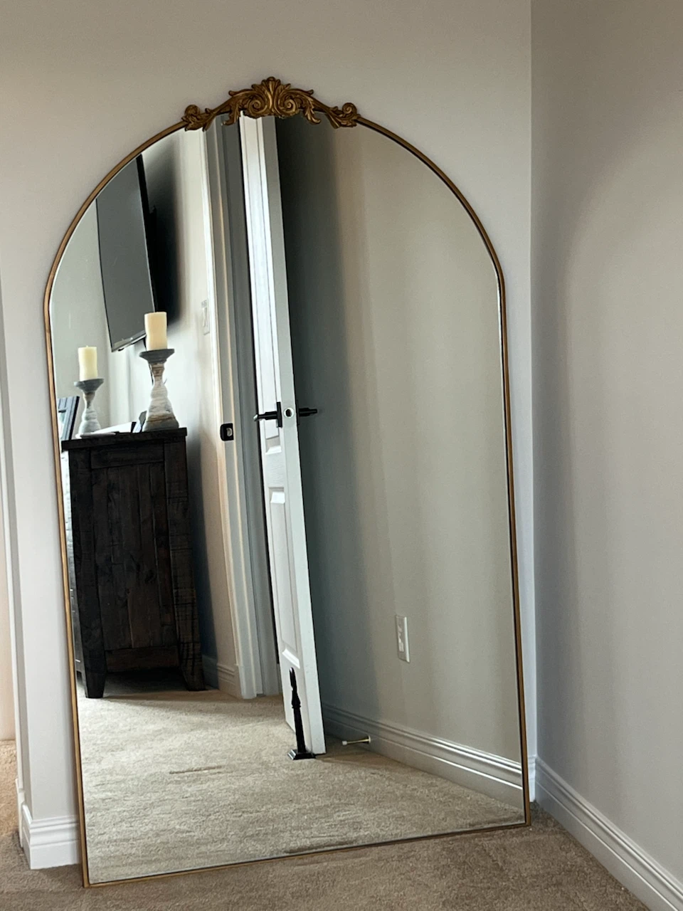 Urban Barn Faye Leaner Mirror