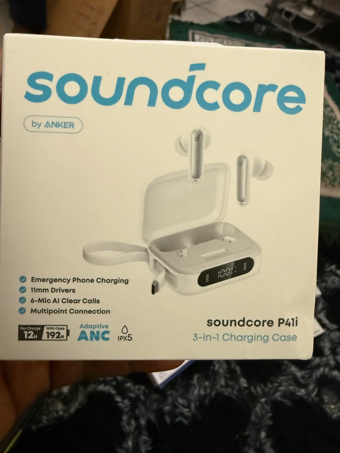 Soundcore P40i True-Wireless Noise Cancelling Earbuds