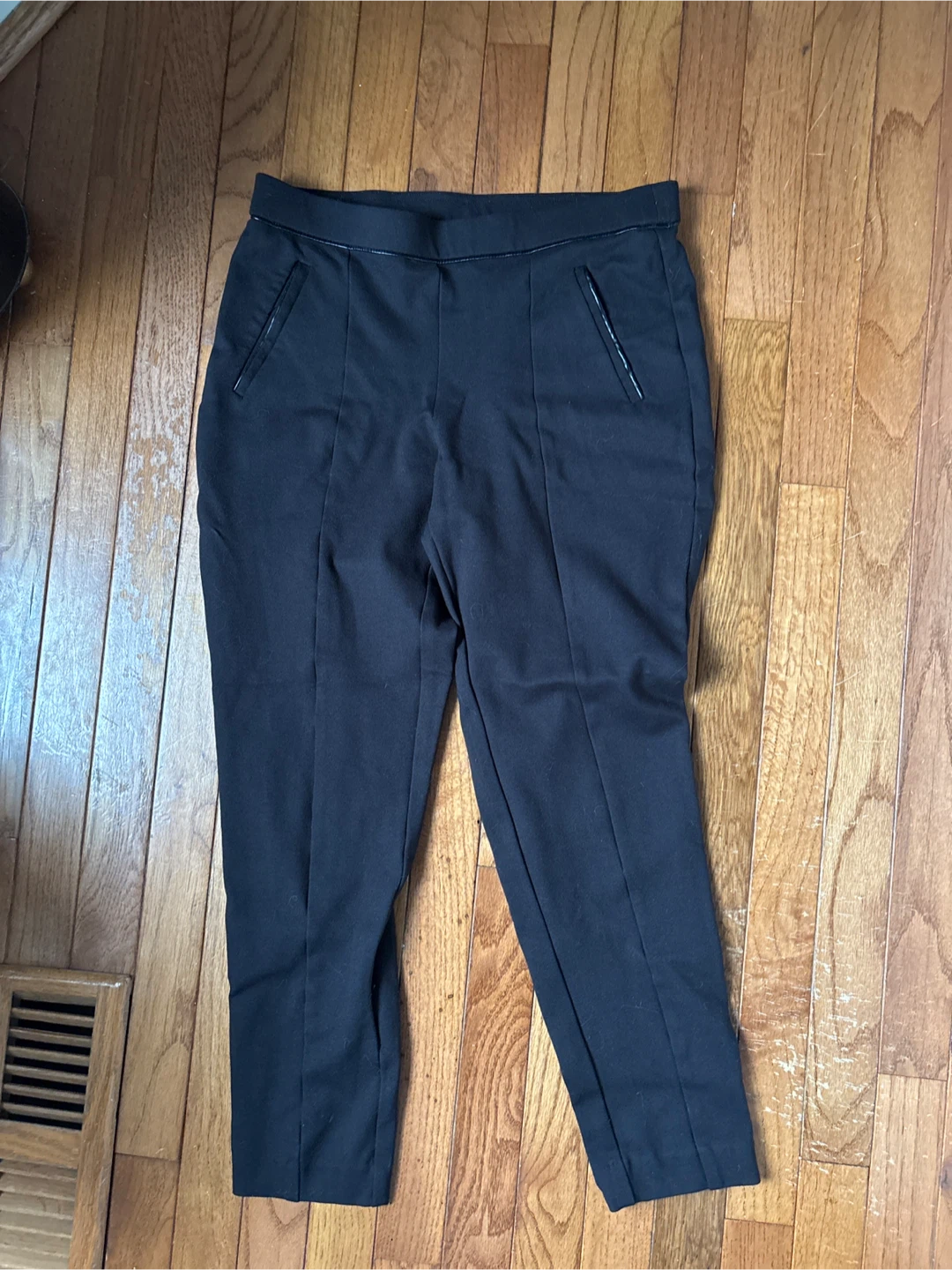 🏈 women’s Black Dress Pants Elastic Waist