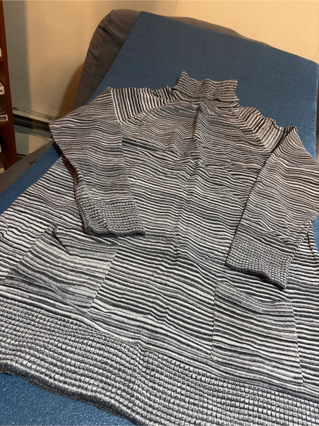 Eight Eight Eight Striped Mock Neck Sweater - photo 2
