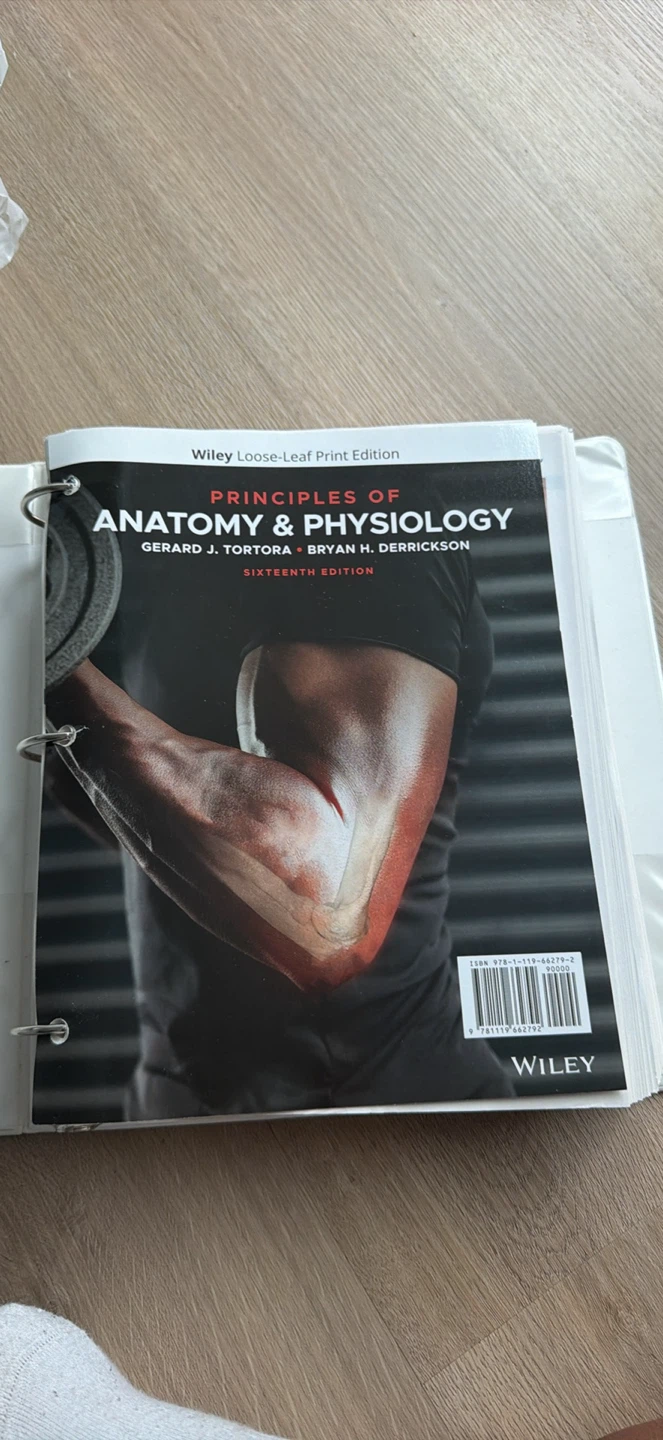 Principles of Anatomy & Physiology 16th Edition