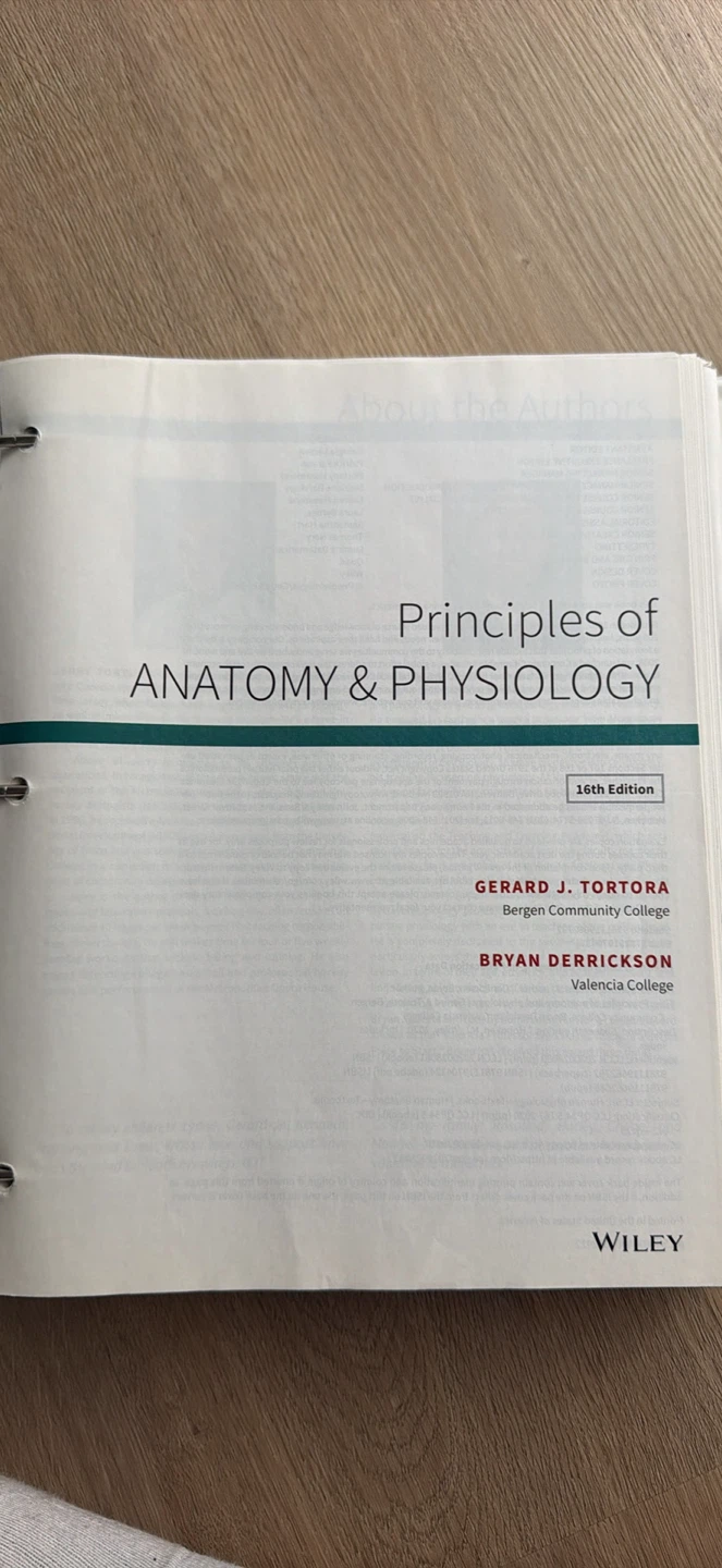 Principles of Anatomy & Physiology 16th Edition - photo 5