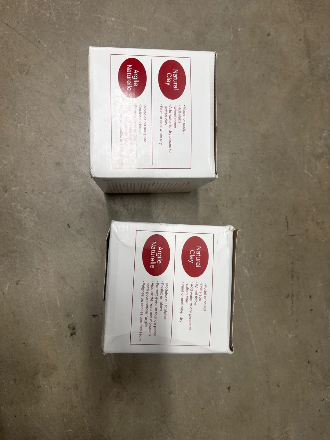 Two Craft Smart Natural Clay Boxes, 10lb Each - photo 4
