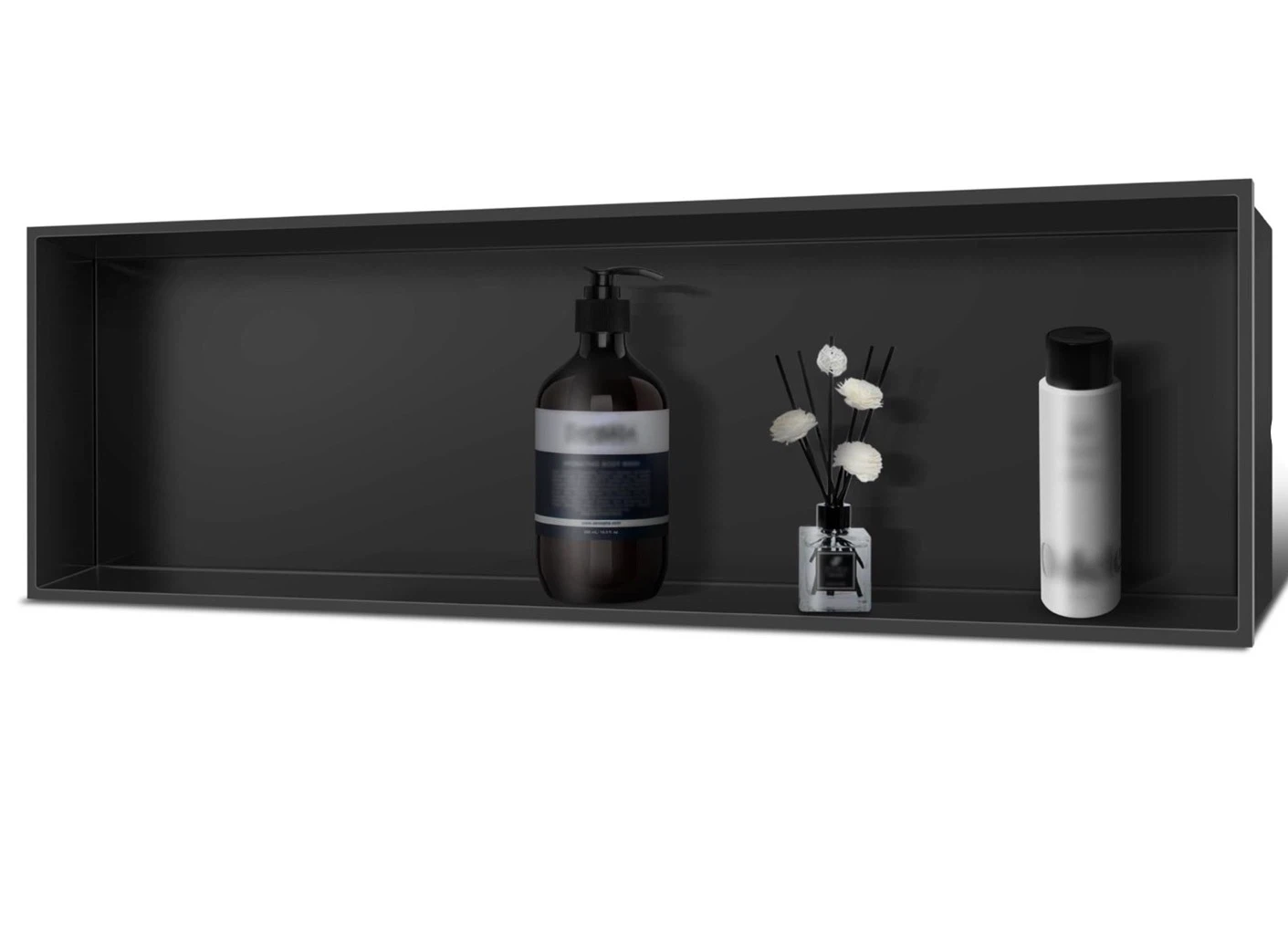 Shower niche 36" x 12” Black