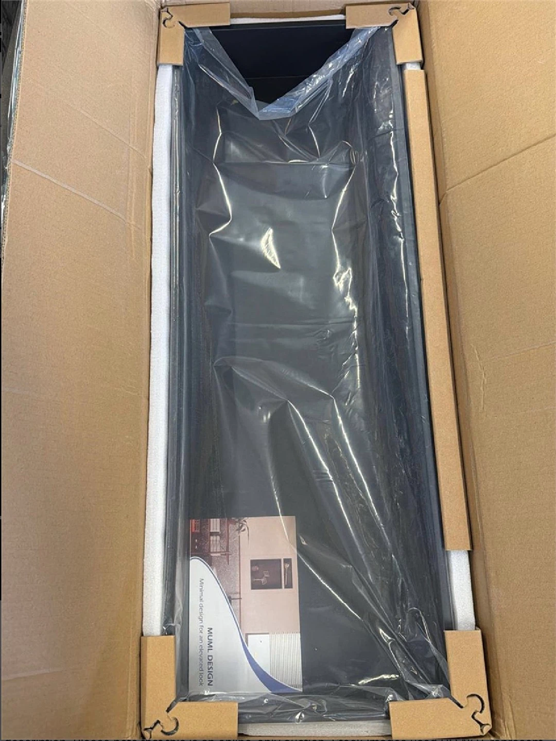 Shower niche 36" x 12” Black - photo 3