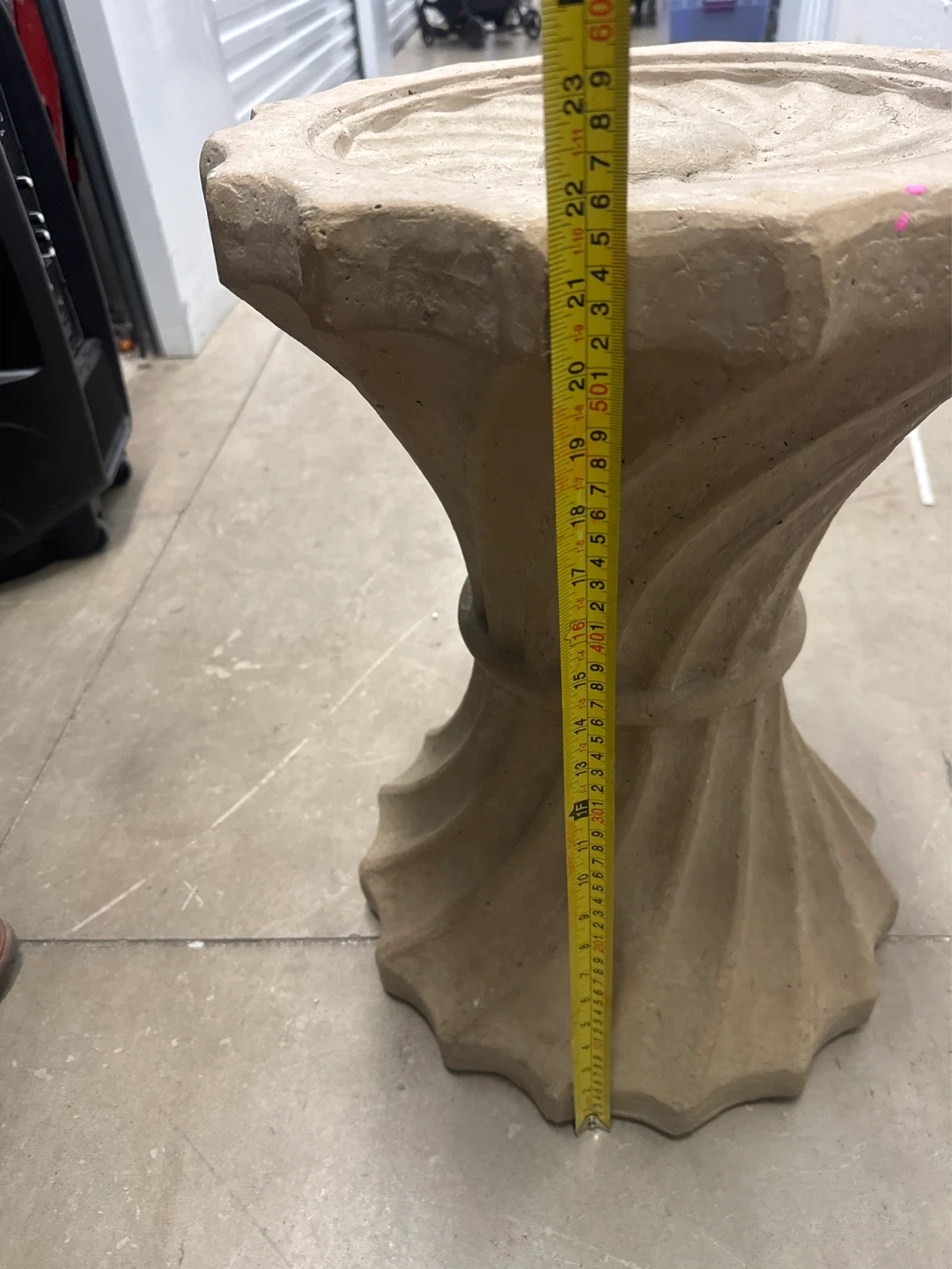 Stone Garden Pedestal Stand - photo 4