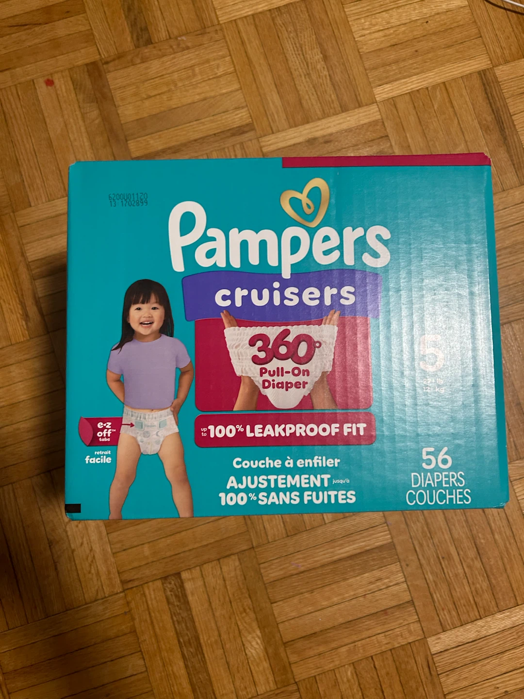 Pampers Cruisers 360 Size 5 Pull-On Diapers