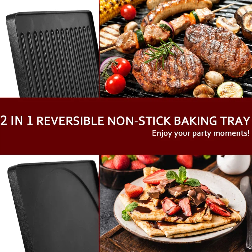 Electric Grill Table, Portable 2 in 1 Korean BBQ - photo 2