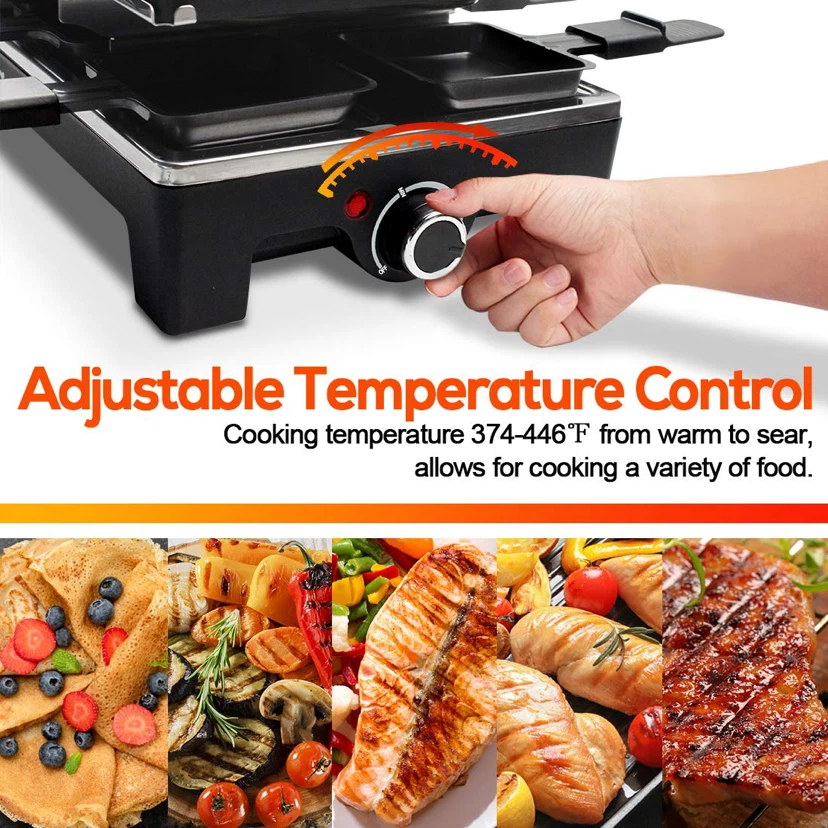 Electric Grill Table, Portable 2 in 1 Korean BBQ - photo 3