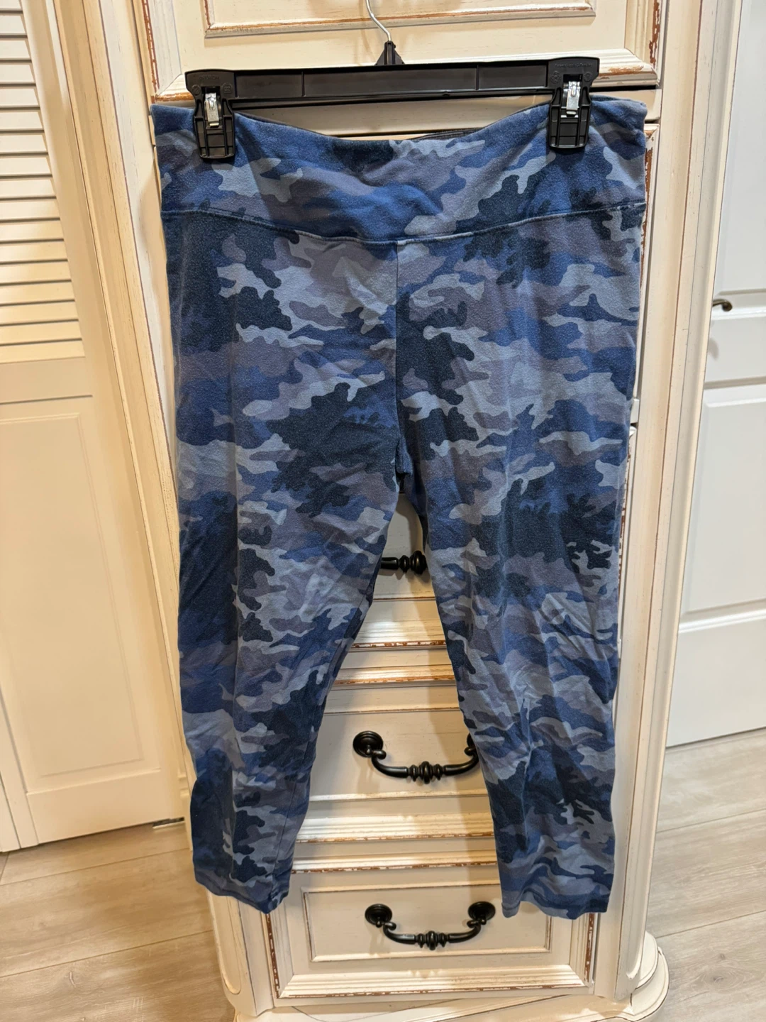 J.Crew Blue Camo Leggings