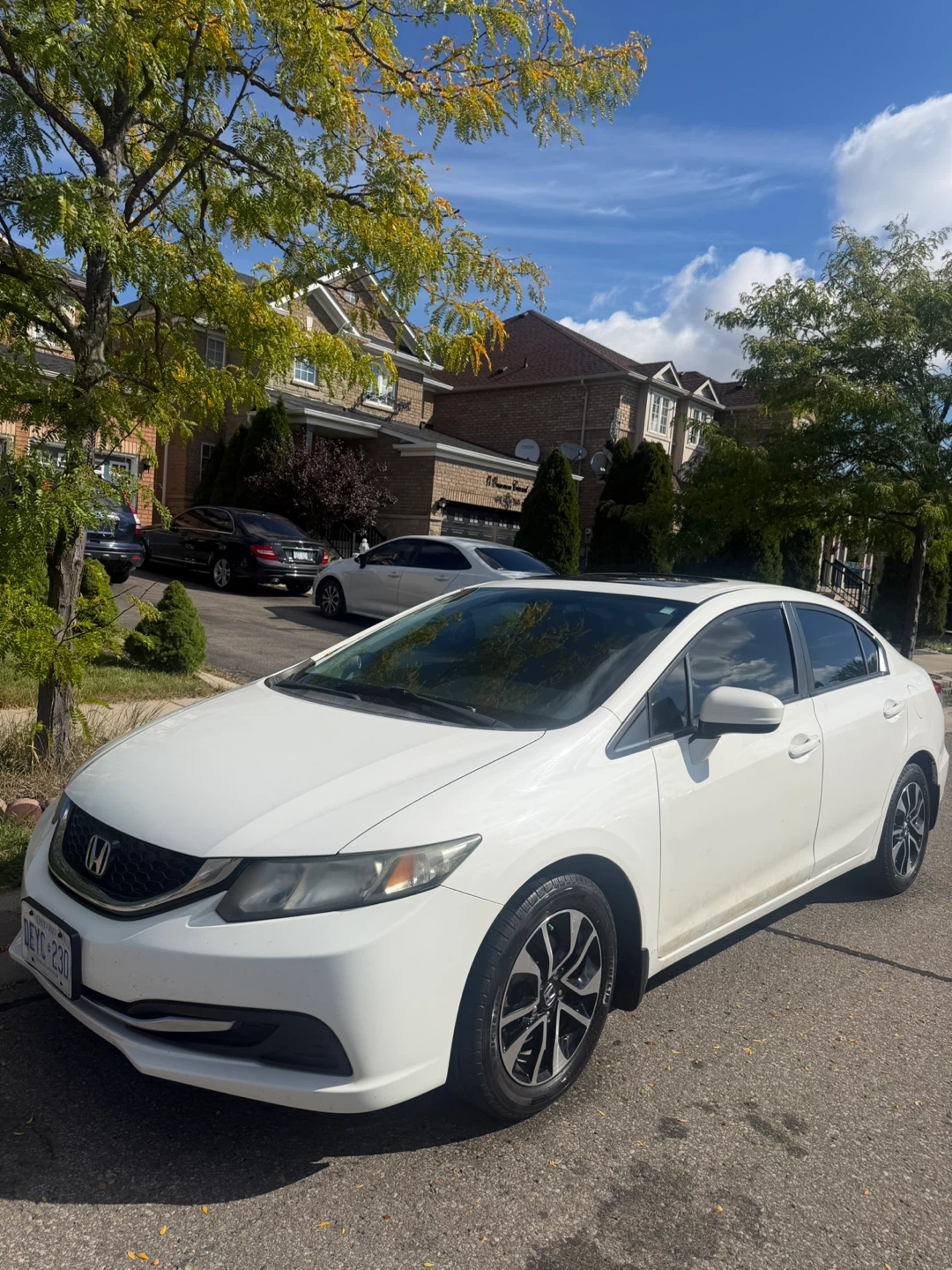 White Honda Civic Sedan - photo 4