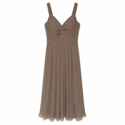 Kora Taupe Bridesmaid Dress Size A14 - photo 2