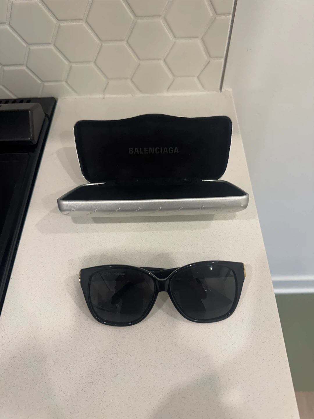 Balenciaga Sunglasses with Original Case