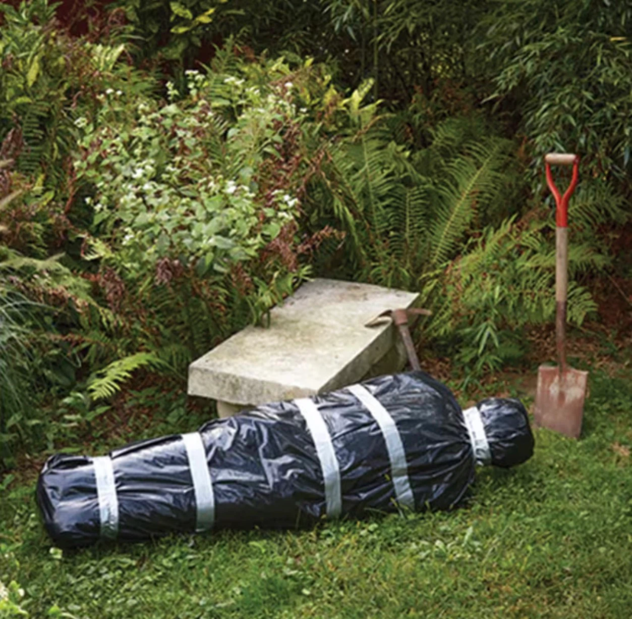 New Halloween Inflatable Body Bag Prop