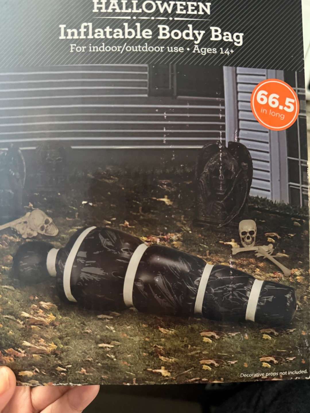 New Halloween Inflatable Body Bag Prop - photo 3
