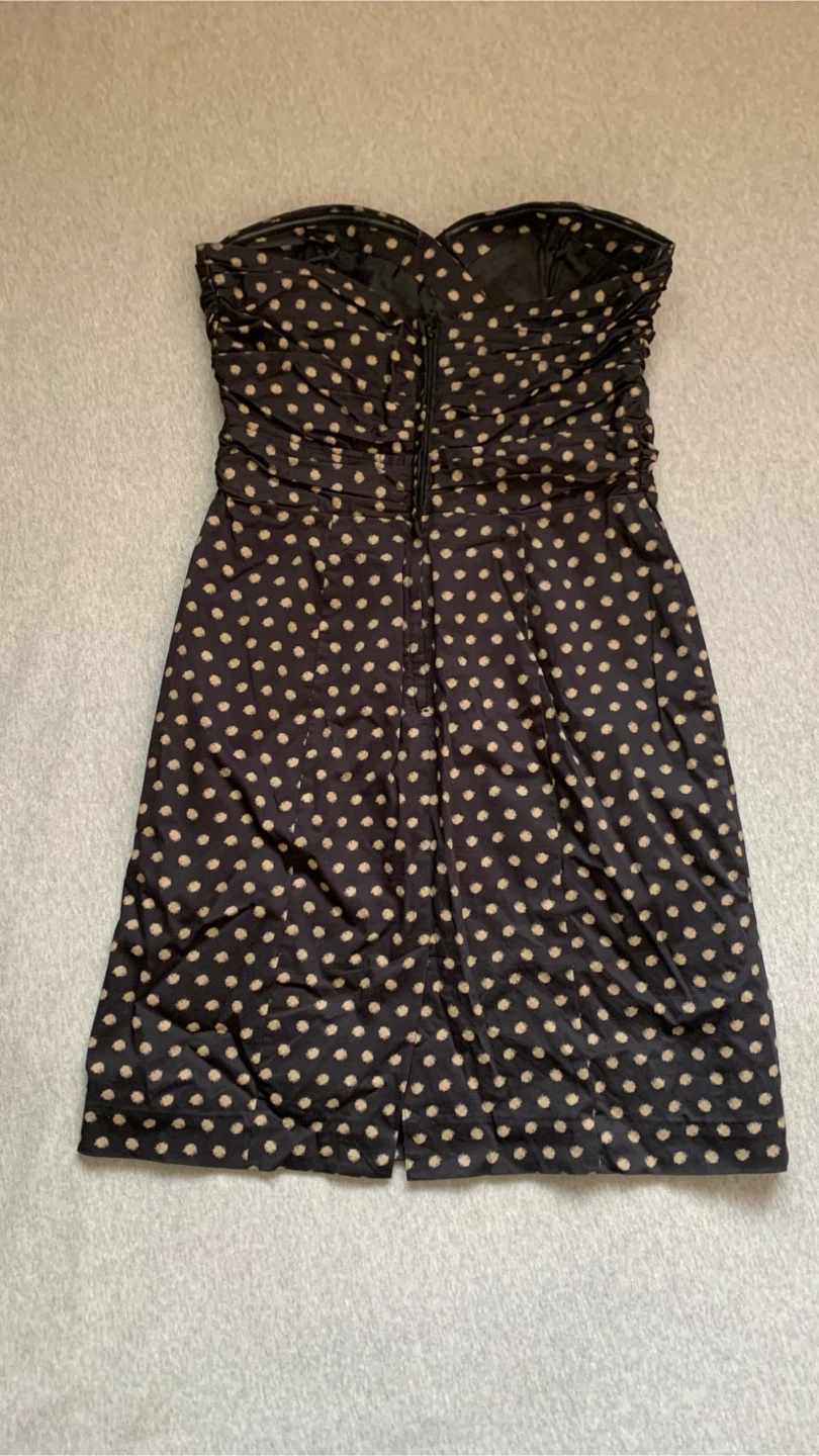 H&M Strapless Polka Dot Dress - Size 14 🏈 - photo 2